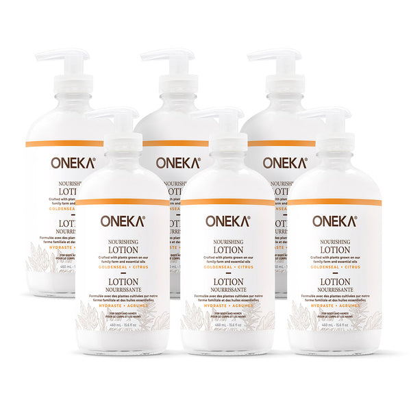 Goldenseal & Citrus Body Lotion Oneka - onekaelements