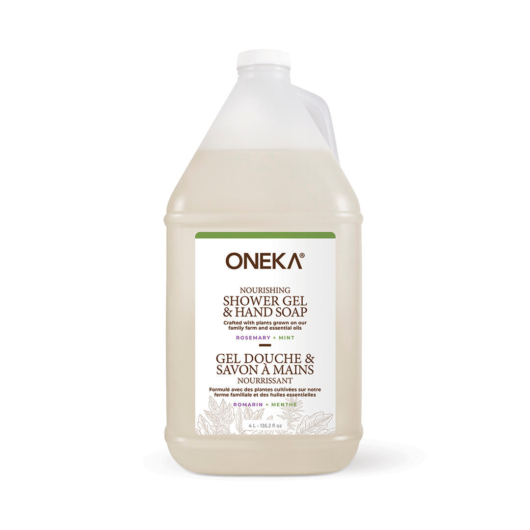 Rosemary & Mint Shower Gel and Hand Soap 4L Refill