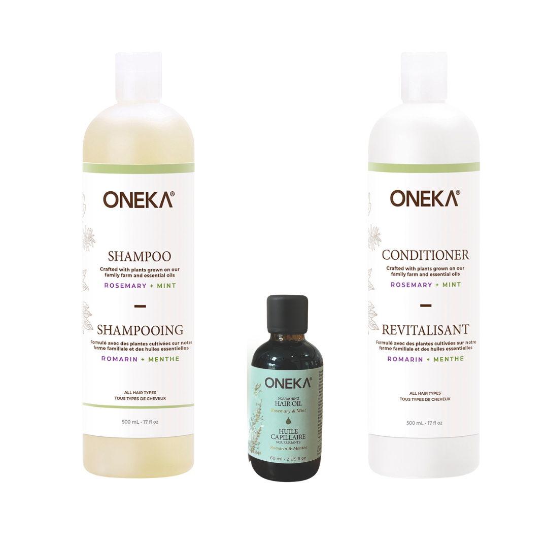 Rituel capillaire rééquilibrant aux plantes en 3 étapes