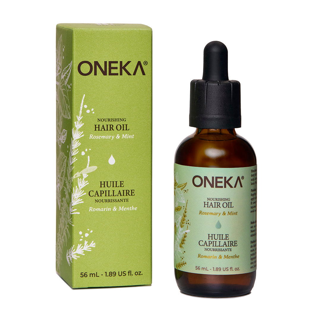 Huile Capillaire Nourrissante - Romarin & Menthe
