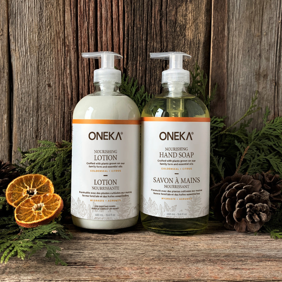 Goldenseal & Citrus Nourishing Lotion and Hand soap Ritual