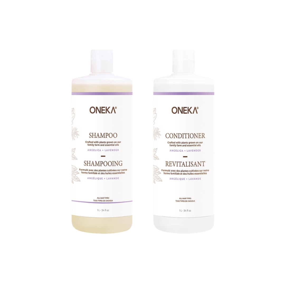 Duo Capillaire Angélique & Lavande 1L