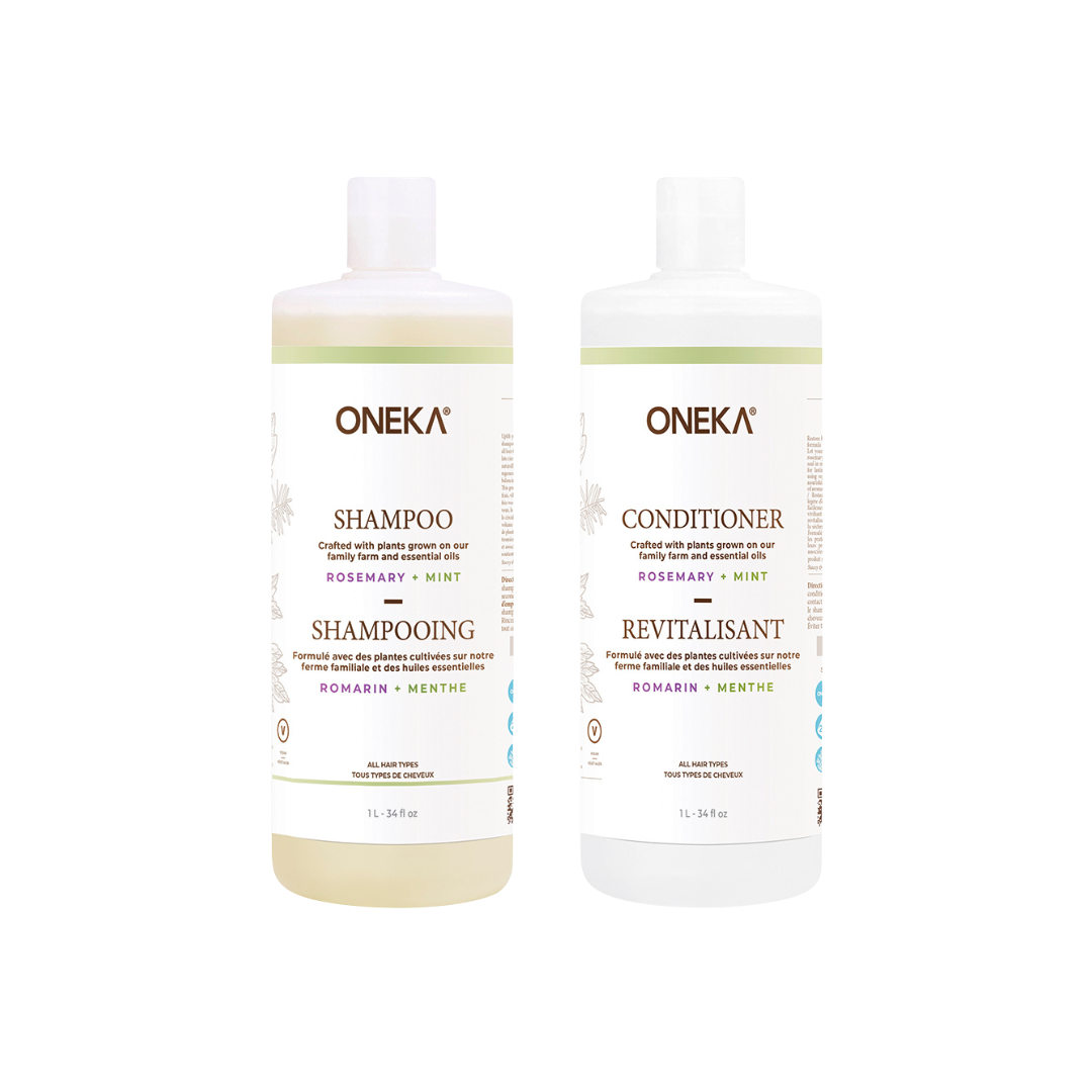 Hair Care Duo – Rosemary & Mint 1L