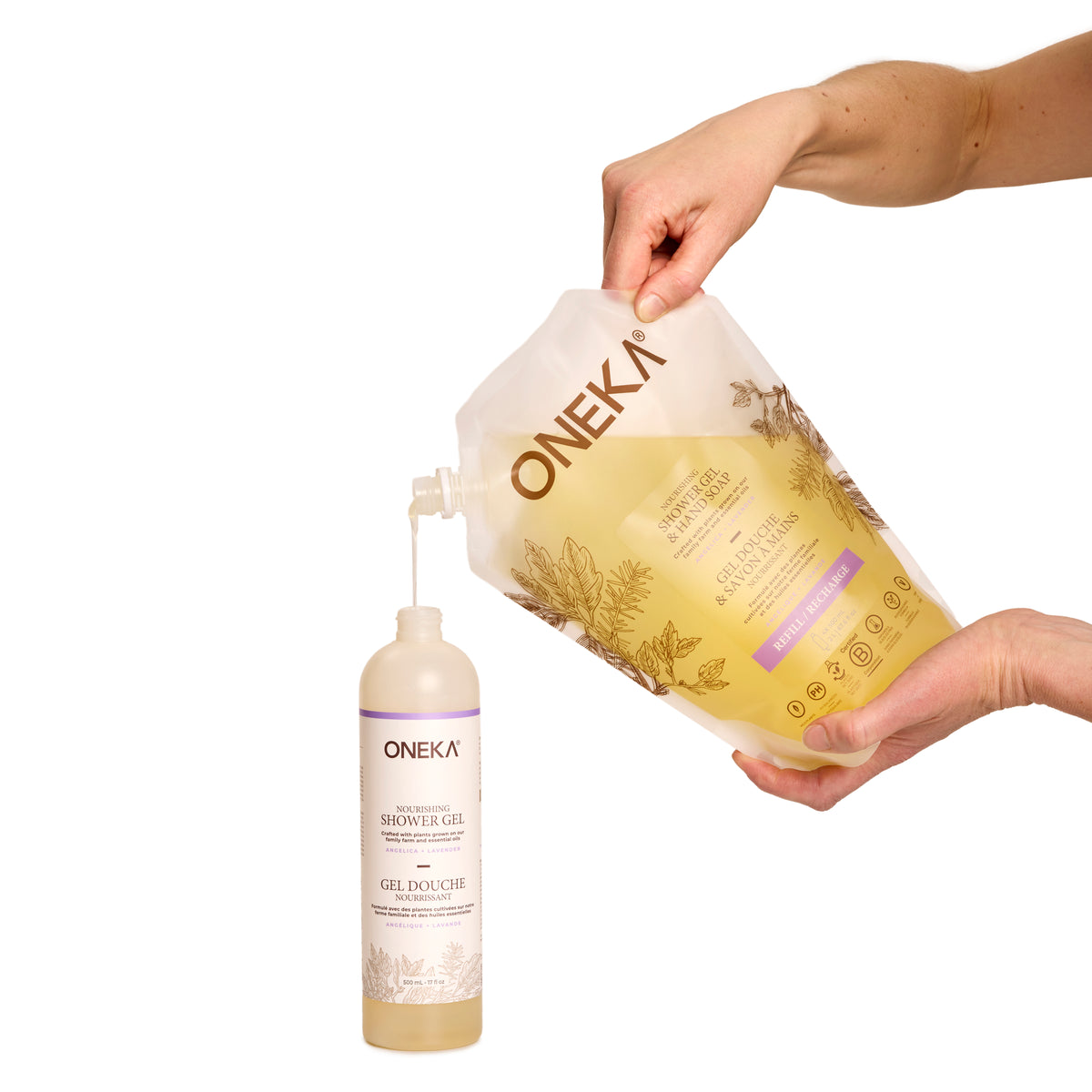 Rosemary & Mint Nourishing Shower Gel & Hand Soap 2L