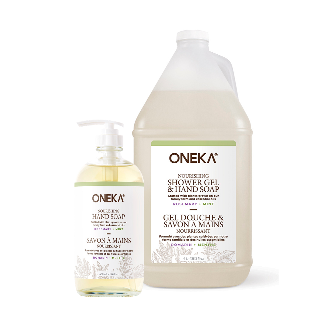 Rosemary & Mint Hand Soap Refill Duo