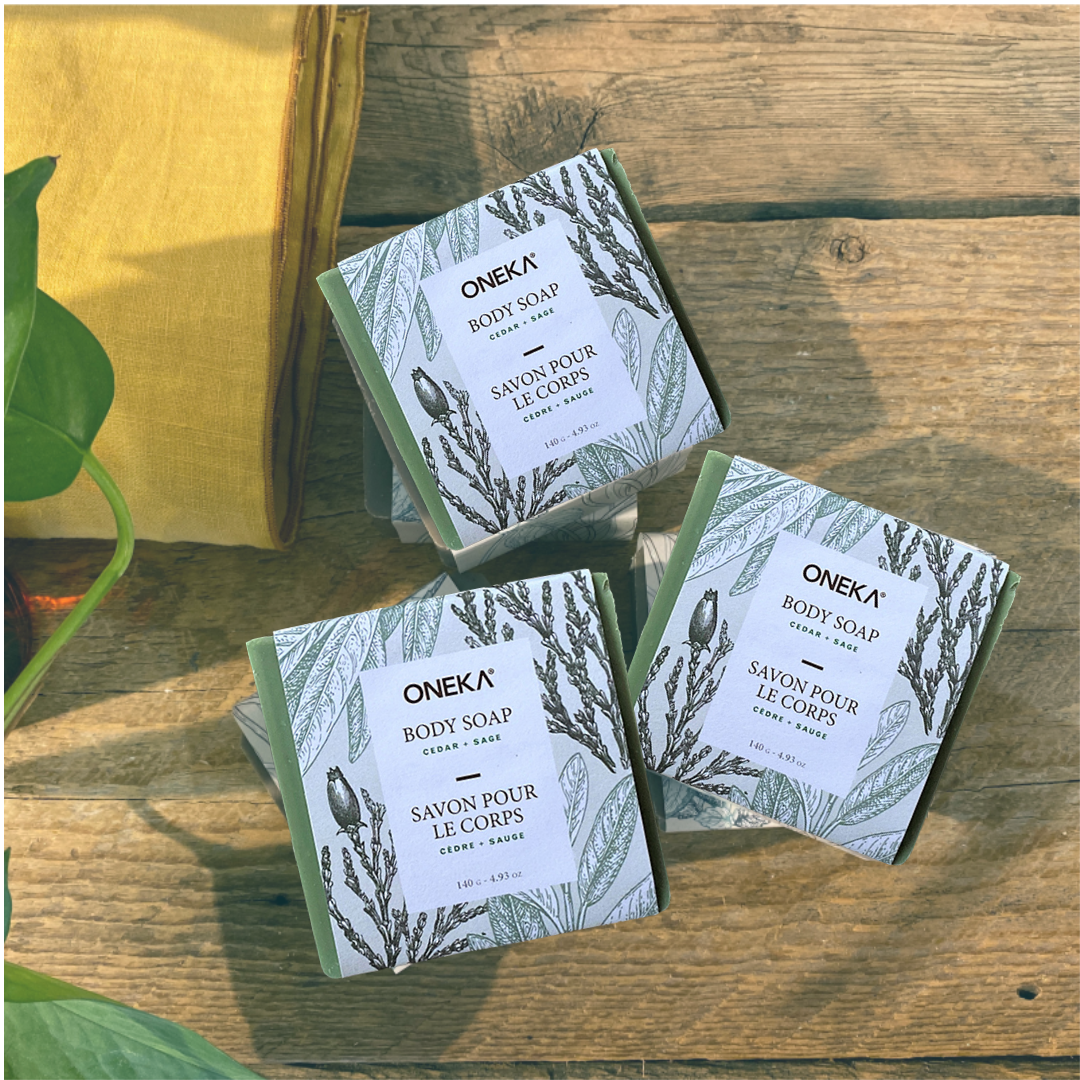 Cedar and Sage Soap Bar - 6 pack