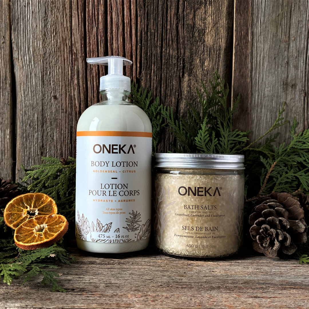 Bath Salts and Citrus Body Lotion Duo