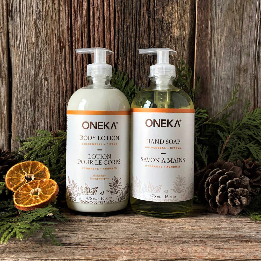 Goldenseal &amp; Citrus Lotion and Hand soap Duo