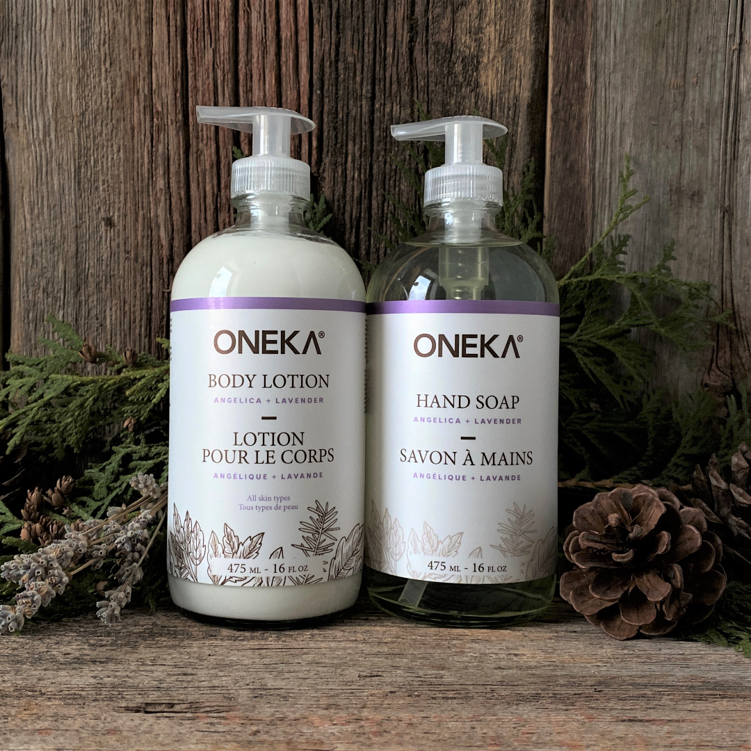 Angelica &amp; Lavender Lotion and Hand soap duo