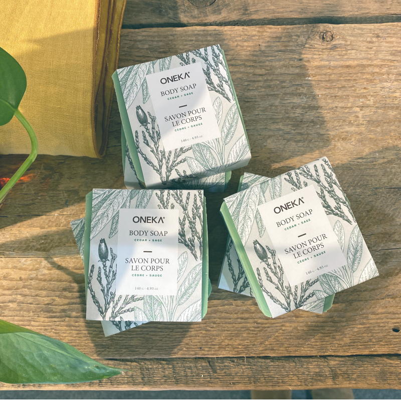 Cedar &amp; Sage Soap - Case pack (with label)